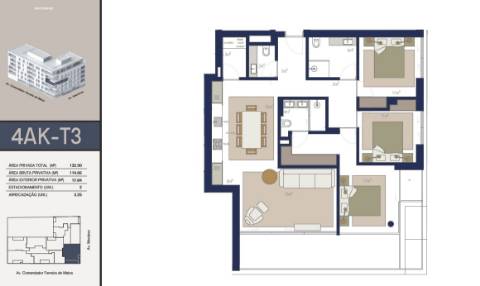 Menéres 777 | Apartamento T2 em Construção