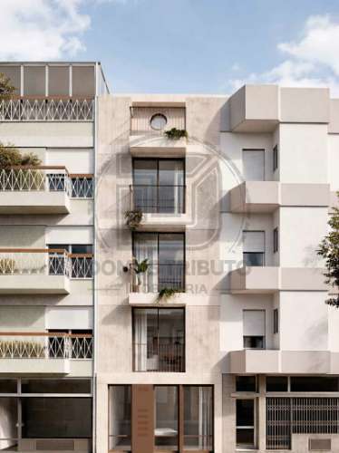 T1+2 Duplex em construção | Rua da Alegria – Porto | Jardim 29 m²