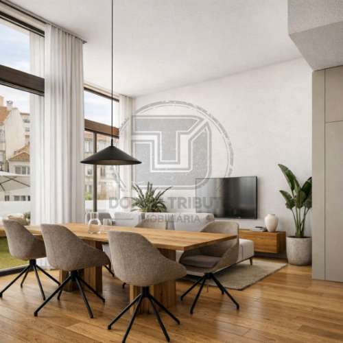 T1+2 Duplex em construção | Rua da Alegria – Porto | Jardim 29 m²