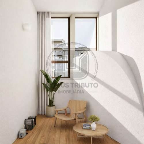 T1+2 Duplex em construção | Rua da Alegria – Porto | Jardim 29 m²