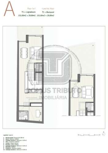 T1+2 Duplex em construção | Rua da Alegria – Porto | Jardim 29 m²