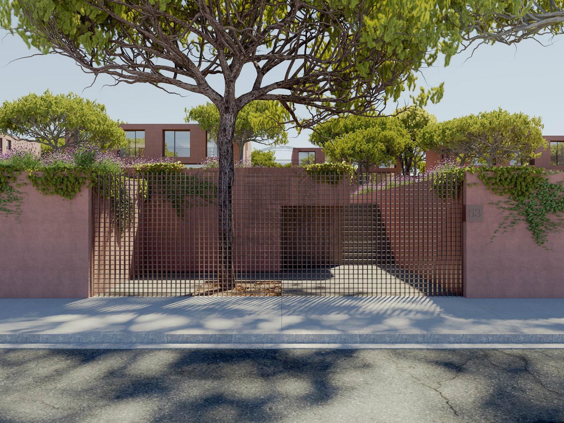 Moradia T4 em condomínio fechado com piscina – Praia da Madalena