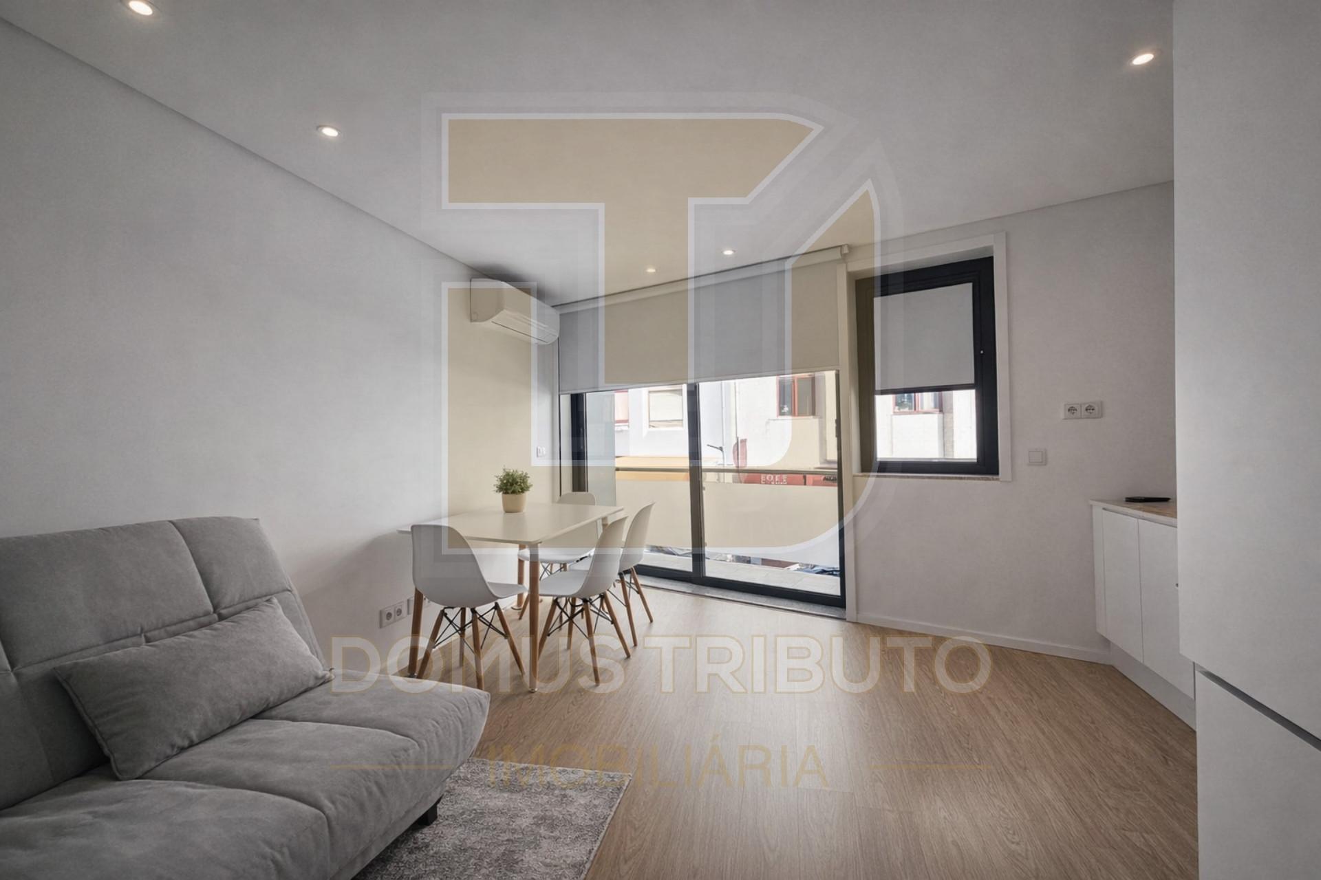 Apartamento T0 Mobilado e Equipado no Centro de Leça da Palmeira