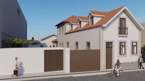 Moradia V1 Duplex em Construção com Varanda, Jardim e  Lugar de estacionamento | Matosinhos Mercado