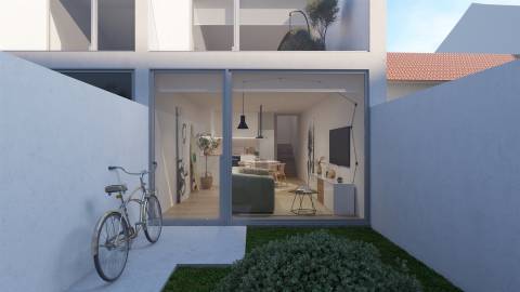 Moradia V1 Duplex em Construção com Varanda, Jardim e  Lugar de estacionamento | Matosinhos Mercado
