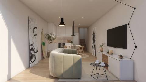 Moradia V1 Duplex em Construção com Varanda, Jardim e  Lugar de estacionamento | Matosinhos Mercado