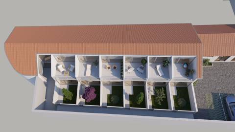 Moradia V1 Duplex em Construção com Varanda, Jardim e  Lugar de estacionamento | Matosinhos Mercado