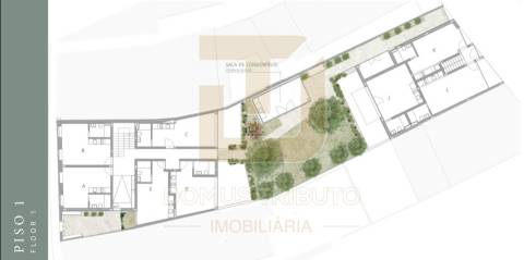 Apartamento T0 em Construção, Centro Histórico Leça da Palmeira