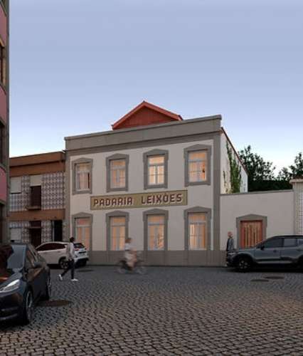Apartamento T0 com Terraço em Construção, Centro Histórico Leça da Palmeira