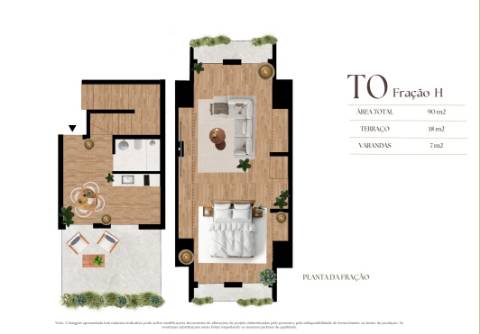 T0 Duplex  com Terraço e Varandas no Coração de Leça da Palmeira