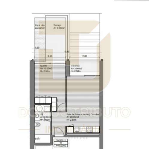 Apartamento T1 Novo com Terraço junto à Praia e Metro | Matosinhos Sul