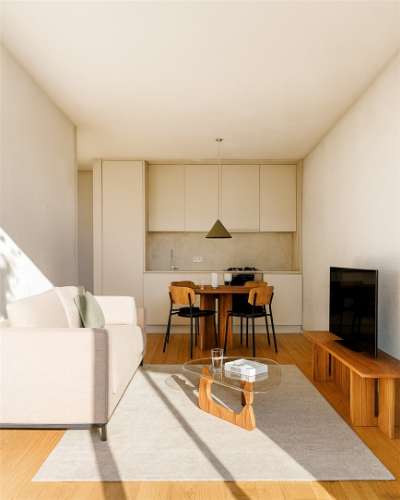 Apartamento T1 Novo com Terraço junto à Praia e Metro | Matosinhos Sul