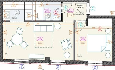 Apartamento T1 na Rua da Formosa | No Coração da Baixa do Porto