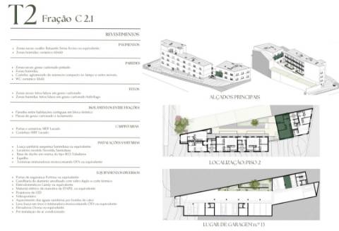 Apartamento T2 c em Construção Empreendimento em Campanhã