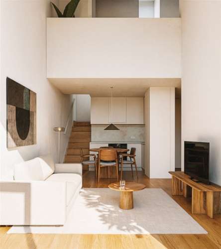 Apartamento T1+1 Mezanino Novo com Varanda | Matosinhos Sul