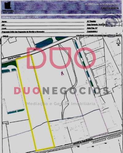Terreno com 13 640 m2  à venda no Montijo em Área Industrial Existente