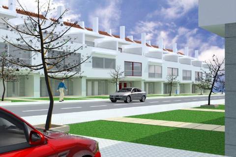 Lote de Terreno para construção de moradia em banda, localizado na Urb. da Ribeira do Marchante