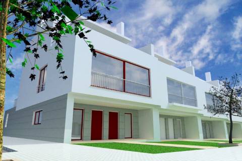 Lote de Terreno para construção de moradia em banda, localizado na Urb. da Ribeira do Marchante