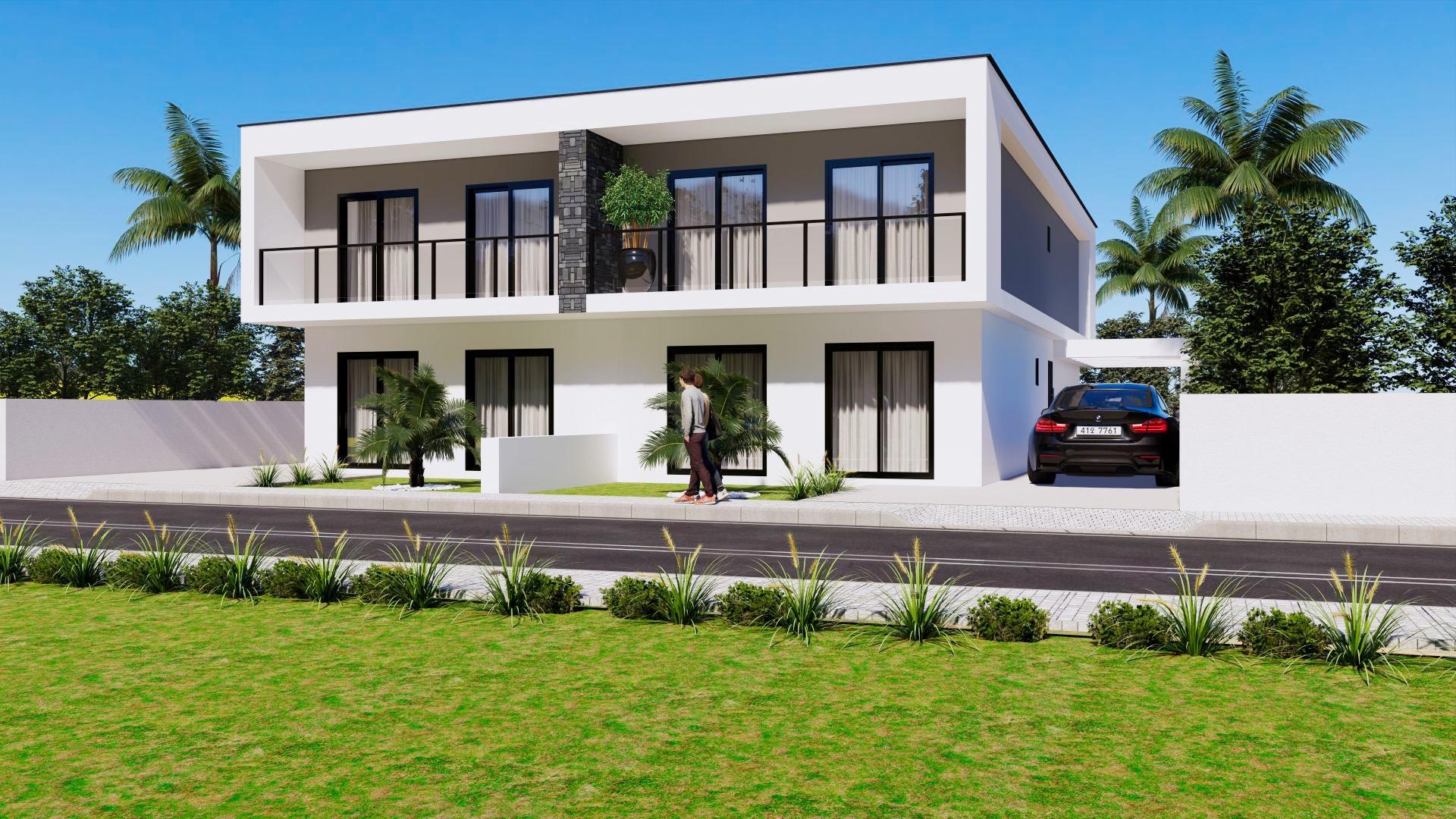 Moradia Geminada T4 Nova com Piscina e 3 Suítes | Fernão Ferro