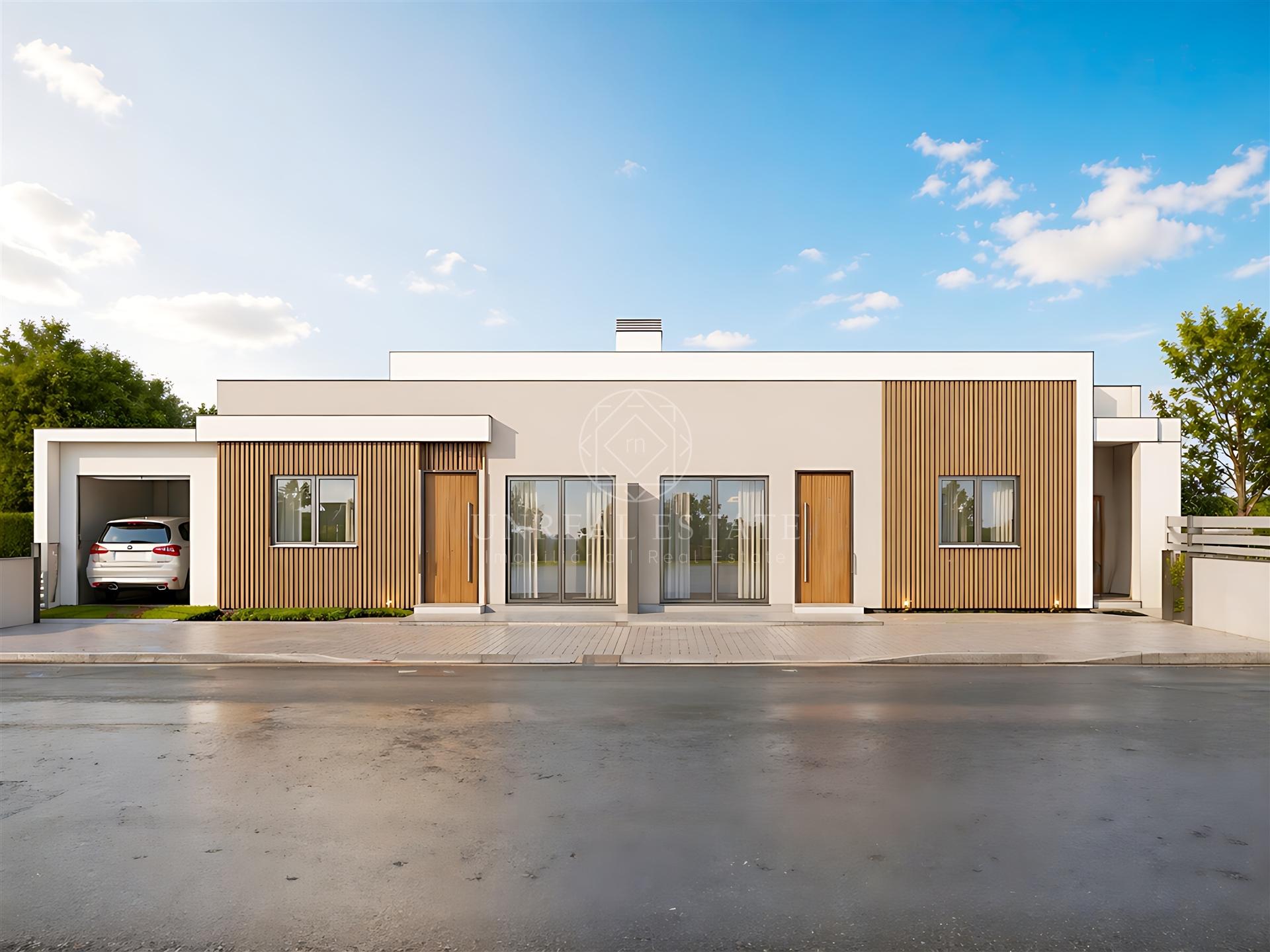 Moradia Nova Térrea T1+2 com Espaço Exterior e Pérgola - Pinhal General