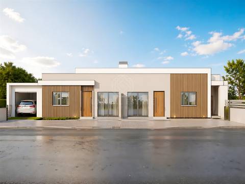 Moradia Nova Térrea T1+2 com Espaço Exterior e Pérgola - Pinhal General