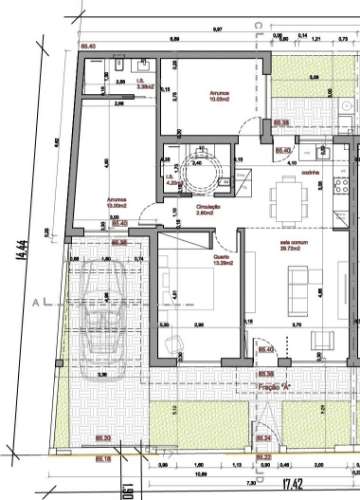 Moradia Nova Térrea T1+2 com Espaço Exterior e Pérgola - Pinhal General