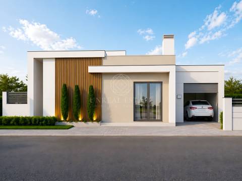 Moradia Nova Térrea T2 com Espaço Exterior e Pérgola - Pinhal General
