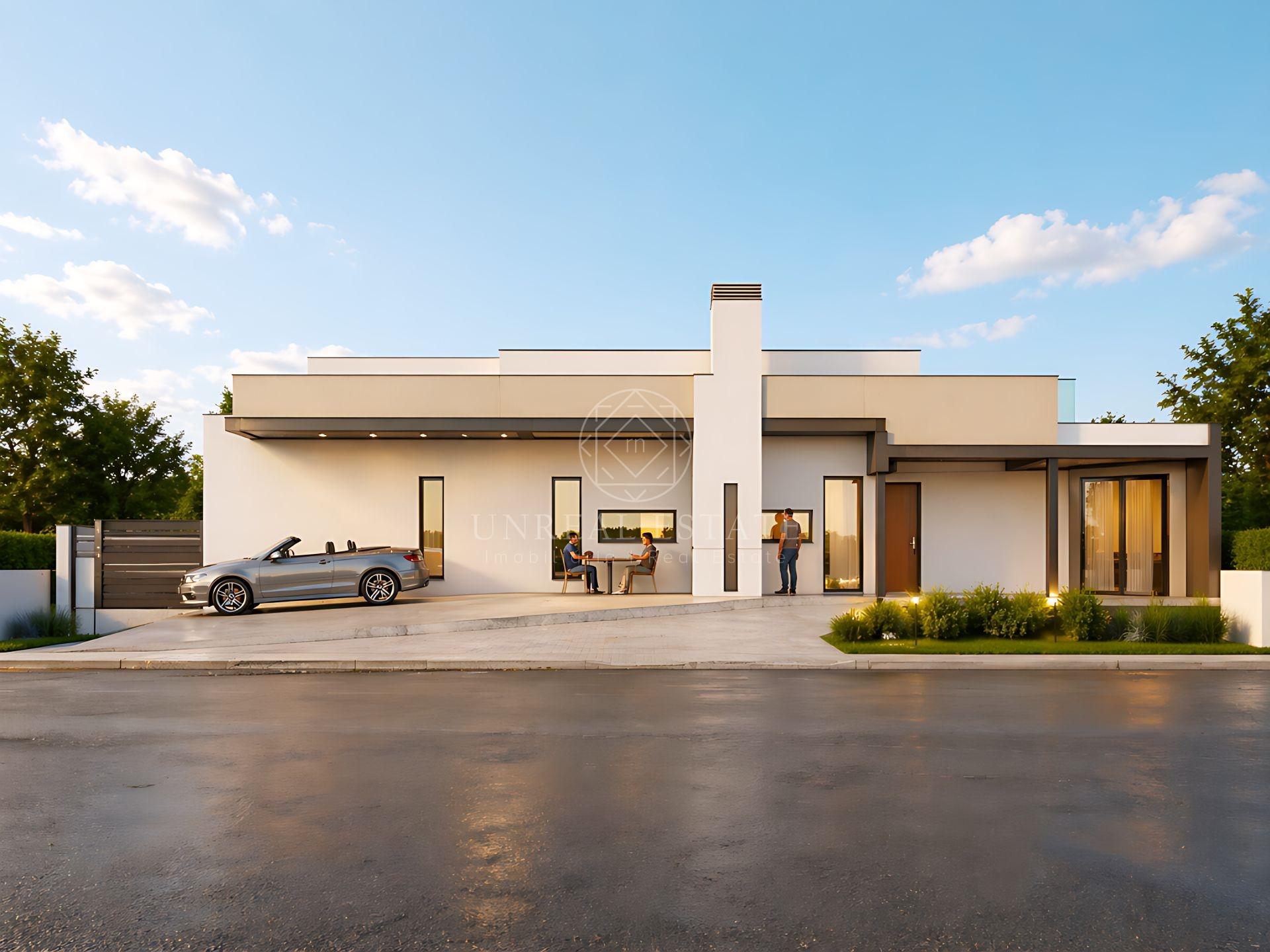 Moradia Nova Térrea T2 com Espaço Exterior e Pérgola - Pinhal General