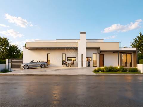 Moradia Nova Térrea T2 com Espaço Exterior e Pérgola - Pinhal General