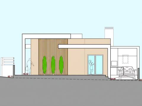 Moradia Nova Térrea T2 com Espaço Exterior e Pérgola - Pinhal General