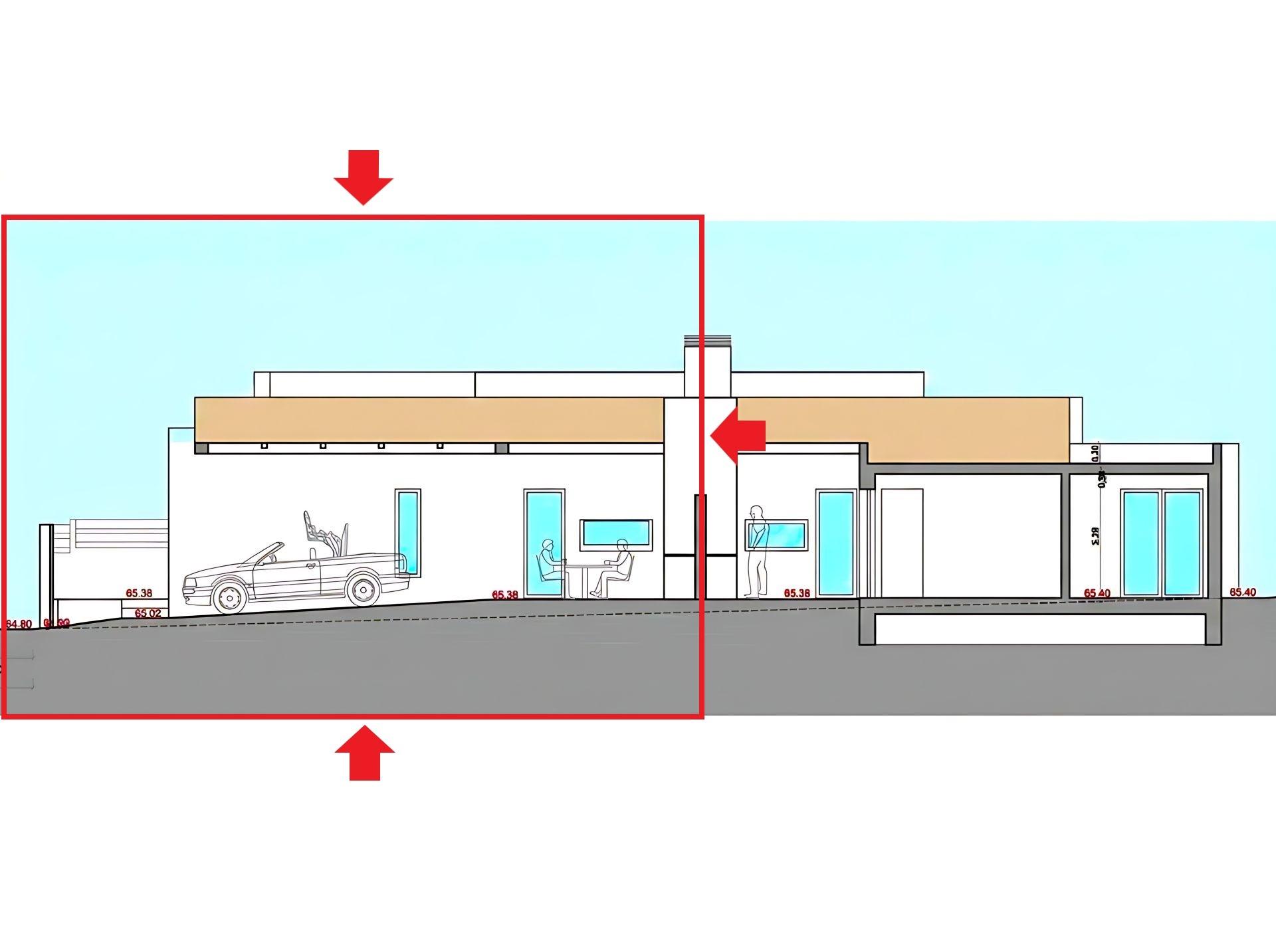 Moradia Nova Térrea T2 com Espaço Exterior e Pérgola - Pinhal General
