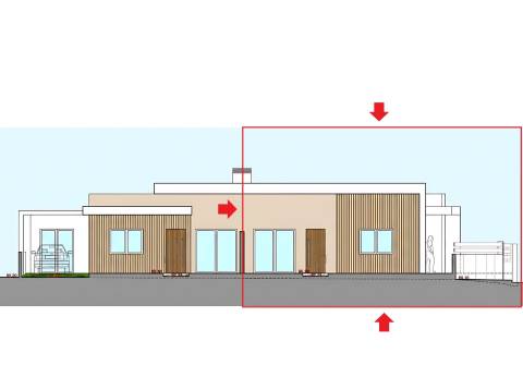 Moradia Nova Térrea T2 com Espaço Exterior e Pérgola - Pinhal General