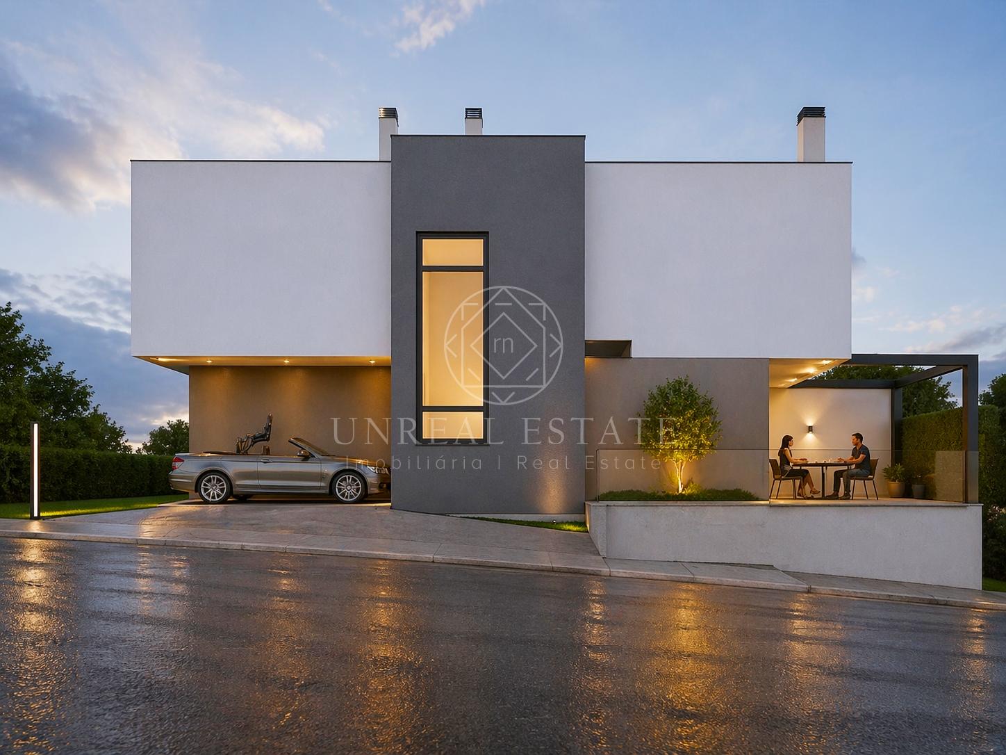 Moradia Geminada T4 de gaveto, localizada no Pinhal General, Fernão Ferro - Seixal