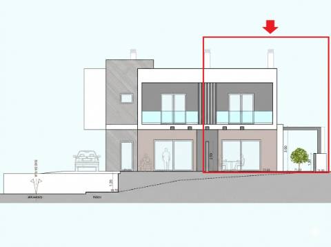 Moradia T3 com duas Suítes e Pérgola localizada em Pinhal do General, Fernão Ferro - Seixal