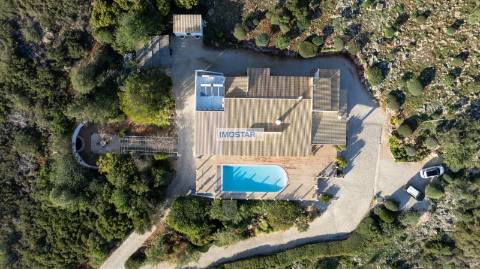 Casa de Campo T4 com vista panorâmica para o mar em Santa Bárbara de Nexe, Faro