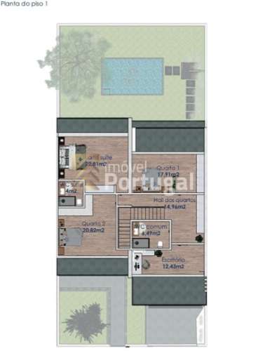 Moderna Moradia T3 +1 em Palmeira