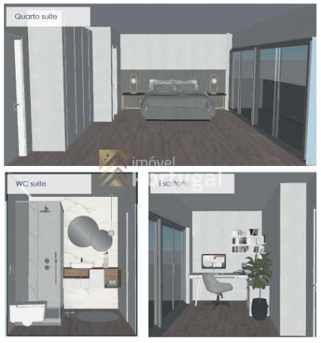 Moderna Moradia T3 +1 em Palmeira
