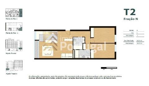 Apartamentos T2 em Azurém - Guimarães.