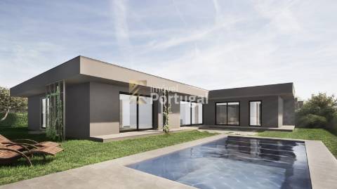 MORADIAS TÉRREAS T4  DE LUXO COM PISCINA - SOUTELO