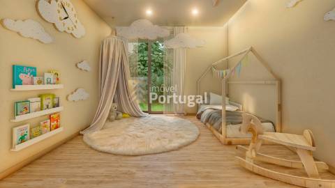 MORADIAS TÉRREAS T4  DE LUXO COM PISCINA - SOUTELO