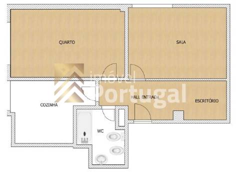 ARRENDA Apartamento T1  Remodelado, Mobilado e Equipado, na Zona do Tribunal