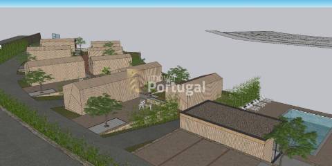 Oportunidade - Aldeamento Turístico - Projeto Aprovado - 10 Bungalows com 2 piscinas