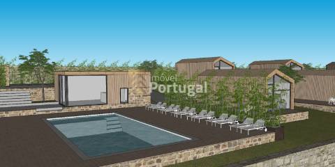 Oportunidade - Aldeamento Turístico - Projeto Aprovado - 10 Bungalows com 2 piscinas