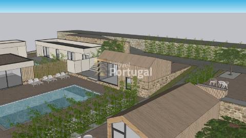 Oportunidade - Aldeamento Turístico - Projeto Aprovado - 10 Bungalows com 2 piscinas
