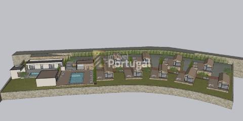 Oportunidade - Aldeamento Turístico - Projeto Aprovado - 10 Bungalows com 2 piscinas
