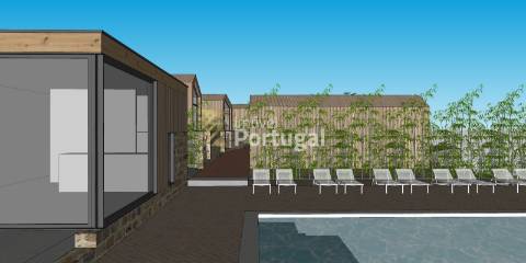 Oportunidade - Aldeamento Turístico - Projeto Aprovado - 10 Bungalows com 2 piscinas