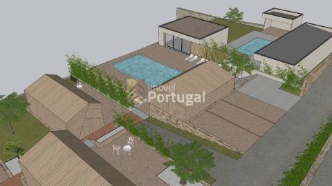 Oportunidade - Aldeamento Turístico - Projeto Aprovado - 10 Bungalows com 2 piscinas