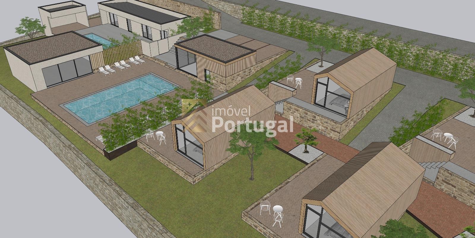 Oportunidade - Aldeamento Turístico - Projeto Aprovado - 10 Bungalows com 2 piscinas