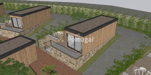 Oportunidade - Aldeamento Turístico - Projeto Aprovado - 10 Bungalows com 2 piscinas