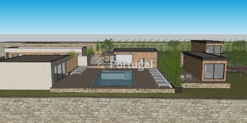 Oportunidade - Aldeamento Turístico - Projeto Aprovado - 10 Bungalows com 2 piscinas